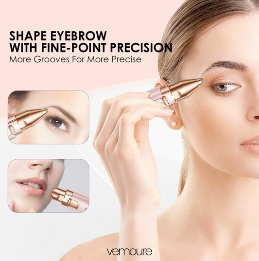 2 in 1 - Precision Eyebrow & Facial Trimmer