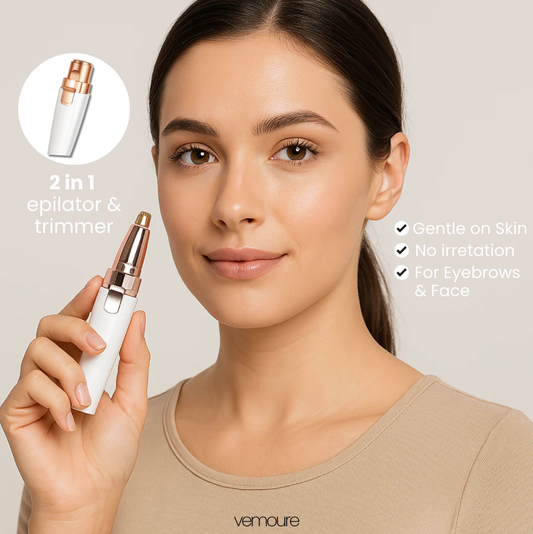 2 in 1 - Precision Eyebrow & Facial Trimmer